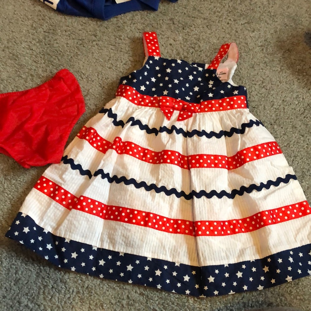 Adorable 4th of July dress for your little one!